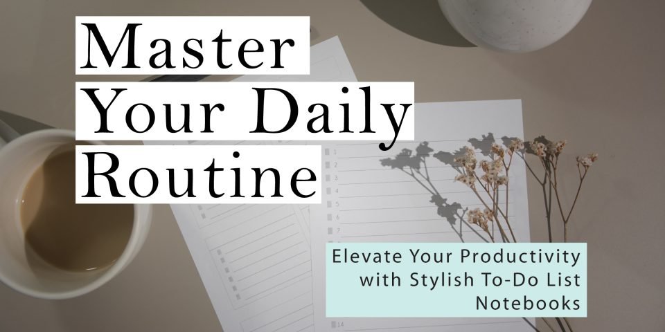 Master Your Daily Routine Blog Header