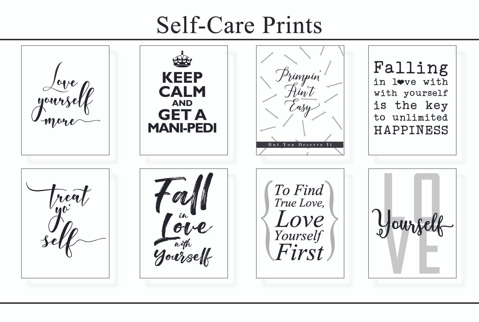 Self Love Printables